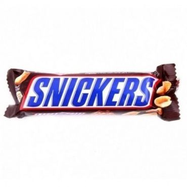Snickers Chocolate Bar 30Gm, 240 Pieces Per Carton